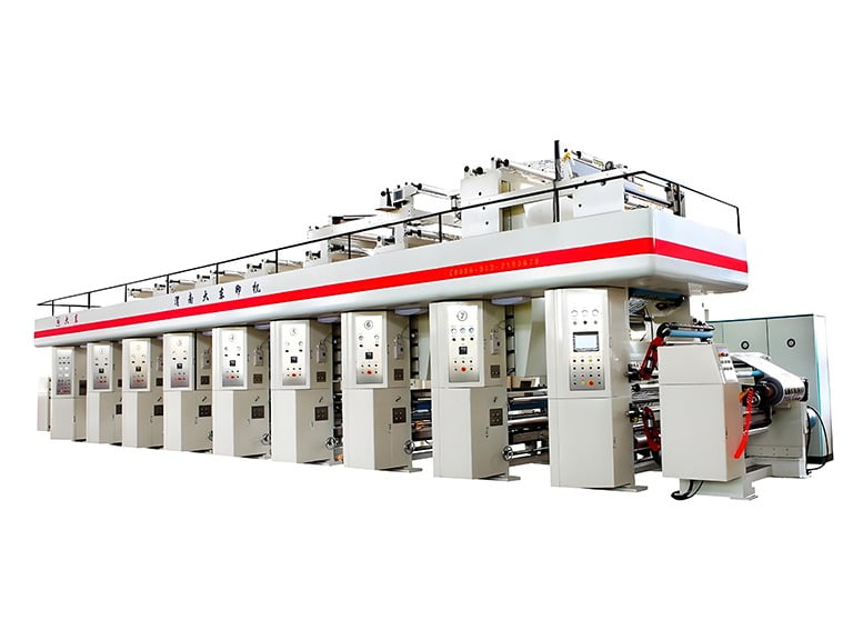 10-colors & 8-colors Gravure Printing Machines used for flexible packaging production